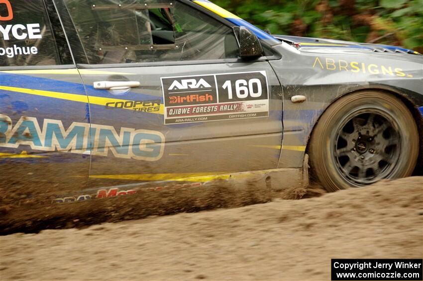 Gary Donoghue / Stephen Joyce Mitsubishi Lancer Evo IX on SS5, Steamboat II.