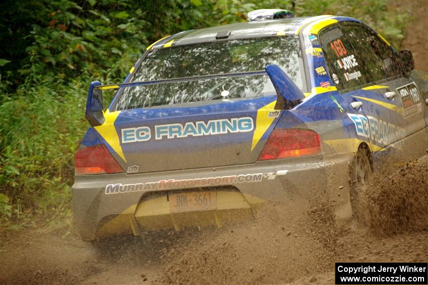 Gary Donoghue / Stephen Joyce Mitsubishi Lancer Evo IX on SS5, Steamboat II.