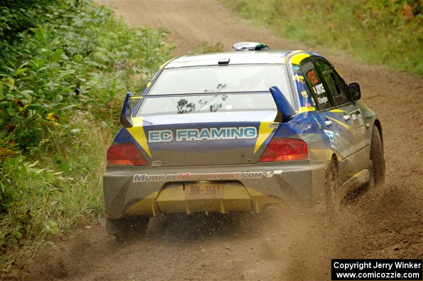 Gary Donoghue / Stephen Joyce Mitsubishi Lancer Evo IX on SS5, Steamboat II.