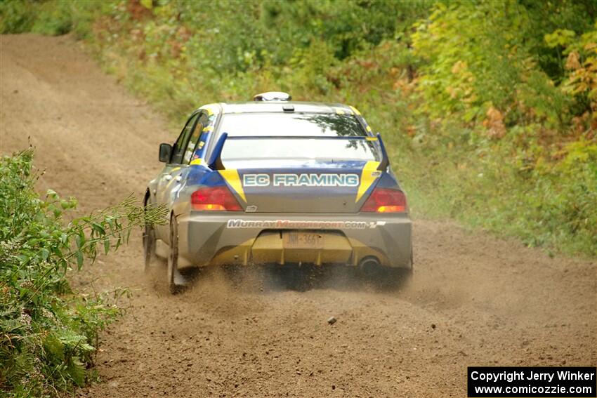 Gary Donoghue / Stephen Joyce Mitsubishi Lancer Evo IX on SS5, Steamboat II.