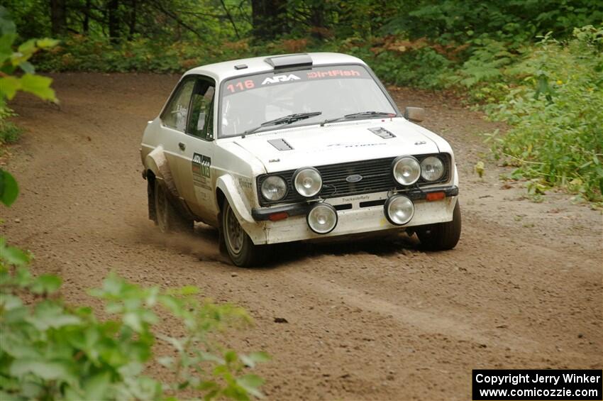 John Hill / Rebecca Ruston Ford Escort Mk II on SS5, Steamboat II.