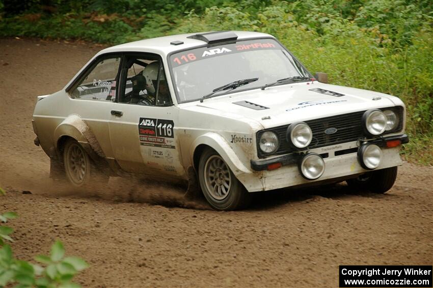 John Hill / Rebecca Ruston Ford Escort Mk II on SS5, Steamboat II.