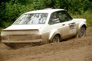 John Hill / Rebecca Ruston Ford Escort Mk II on SS5, Steamboat II.