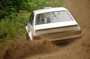 John Hill / Rebecca Ruston Ford Escort Mk II on SS5, Steamboat II.