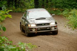 Jordan Locher / Tom Addison Subaru Impreza 2.5RS on SS5, Steamboat II.