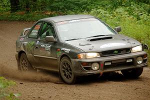 Jordan Locher / Tom Addison Subaru Impreza 2.5RS on SS5, Steamboat II.