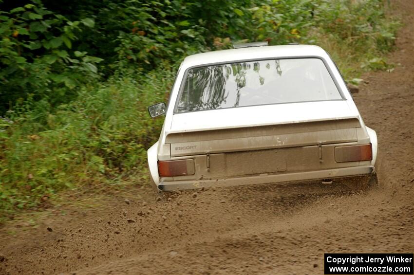 John Hill / Rebecca Ruston Ford Escort Mk II on SS5, Steamboat II.