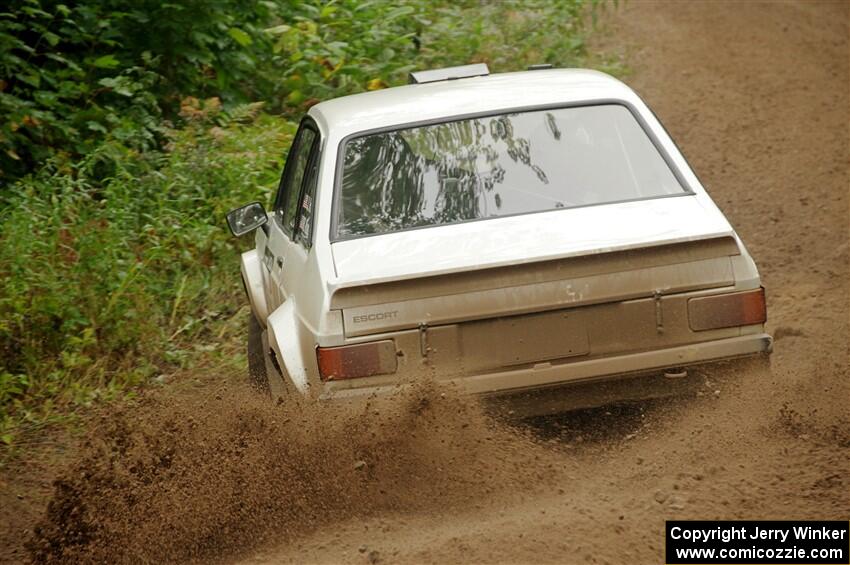 John Hill / Rebecca Ruston Ford Escort Mk II on SS5, Steamboat II.