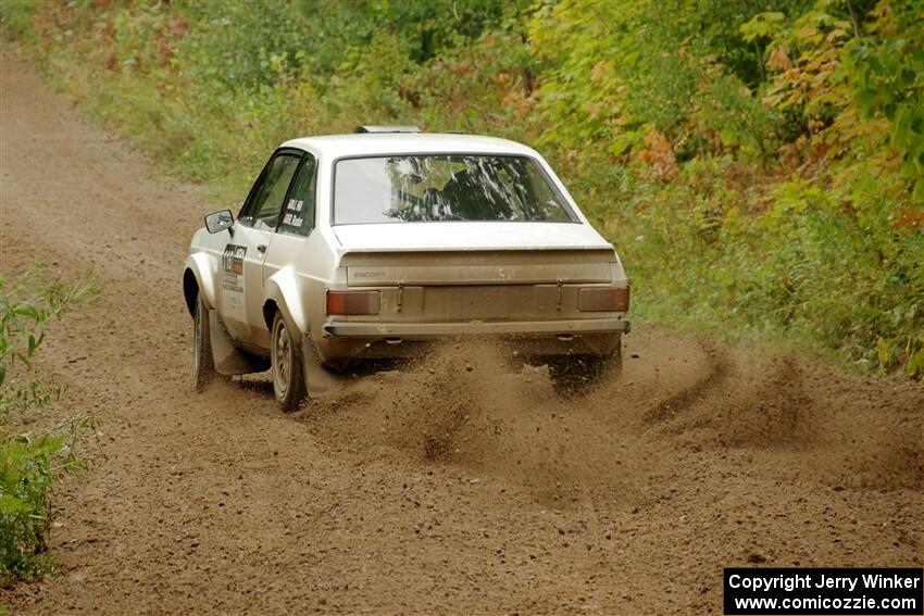 John Hill / Rebecca Ruston Ford Escort Mk II on SS5, Steamboat II.