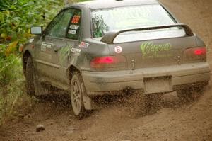 Jordan Locher / Tom Addison Subaru Impreza 2.5RS on SS5, Steamboat II.