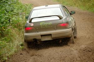 Jordan Locher / Tom Addison Subaru Impreza 2.5RS on SS5, Steamboat II.