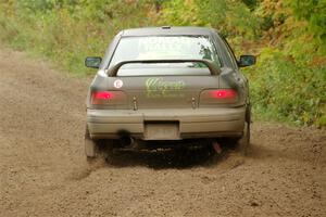 Jordan Locher / Tom Addison Subaru Impreza 2.5RS on SS5, Steamboat II.