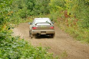 Jordan Locher / Tom Addison Subaru Impreza 2.5RS on SS5, Steamboat II.