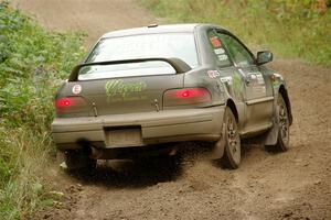 Jordan Locher / Tom Addison Subaru Impreza 2.5RS on SS5, Steamboat II.