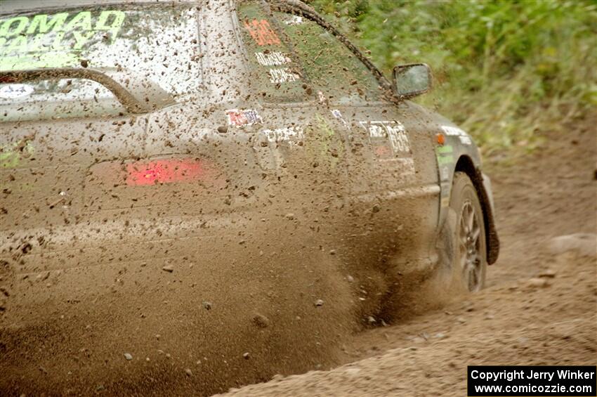 Jordan Locher / Tom Addison Subaru Impreza 2.5RS on SS5, Steamboat II.