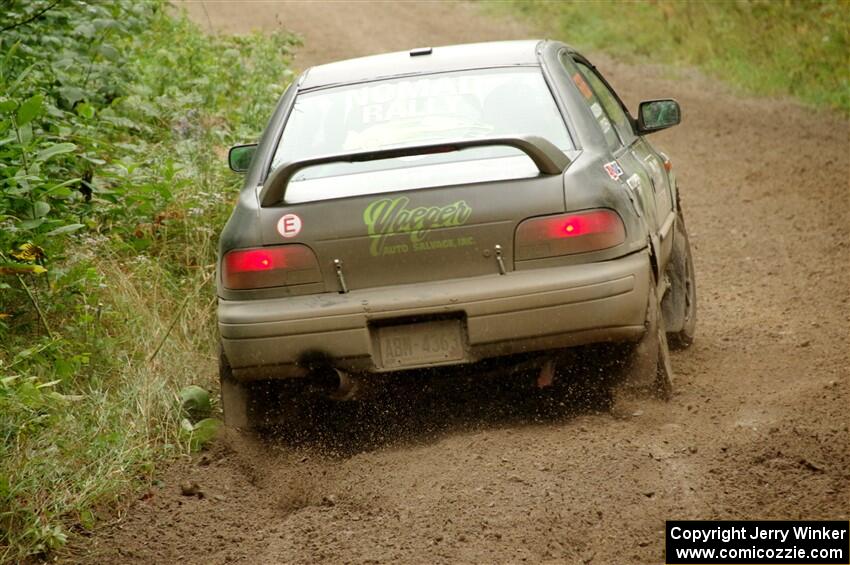 Jordan Locher / Tom Addison Subaru Impreza 2.5RS on SS5, Steamboat II.