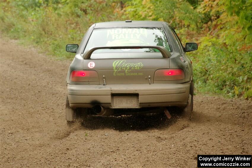 Jordan Locher / Tom Addison Subaru Impreza 2.5RS on SS5, Steamboat II.