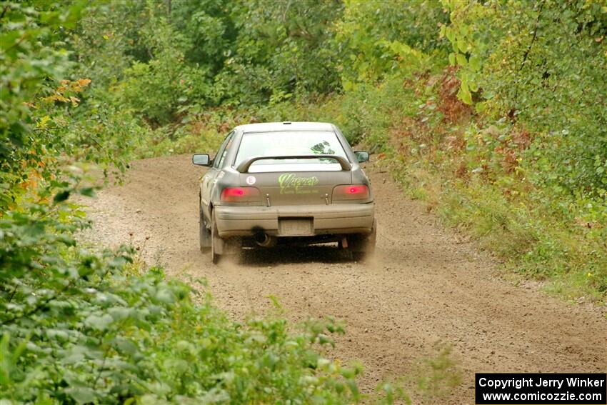 Jordan Locher / Tom Addison Subaru Impreza 2.5RS on SS5, Steamboat II.