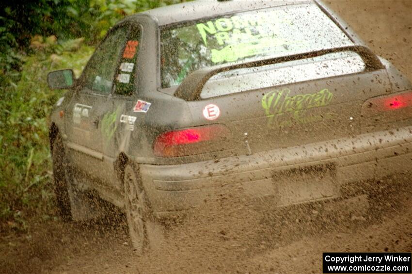 Jordan Locher / Tom Addison Subaru Impreza 2.5RS on SS5, Steamboat II.