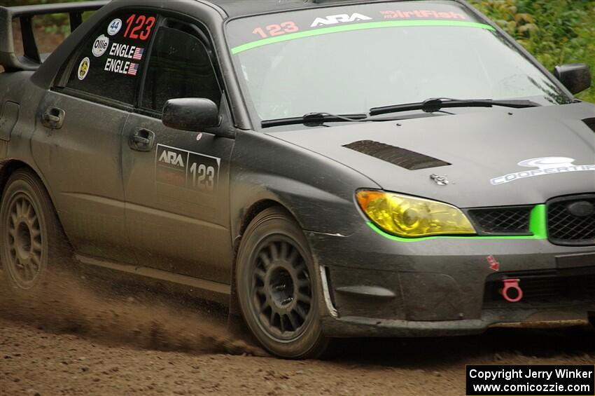 Mike Engle / Morgan Engle Subaru WRX STi on SS5, Steamboat II.