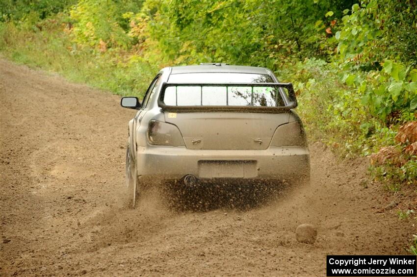 Mike Engle / Morgan Engle Subaru WRX STi on SS5, Steamboat II.