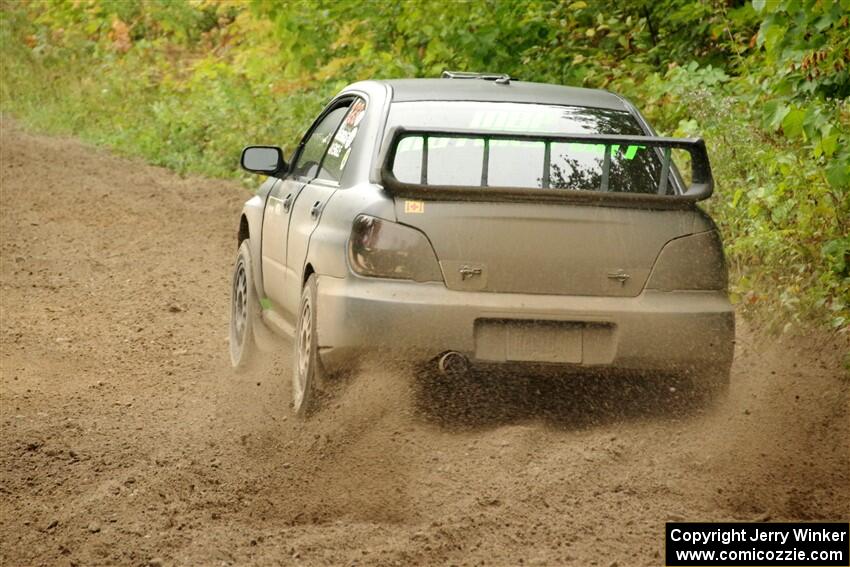 Mike Engle / Morgan Engle Subaru WRX STi on SS5, Steamboat II.