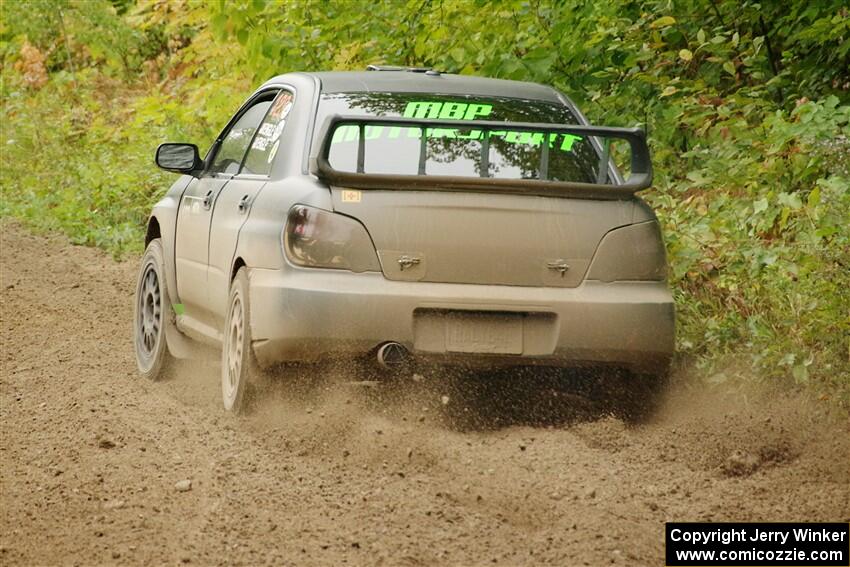 Mike Engle / Morgan Engle Subaru WRX STi on SS5, Steamboat II.