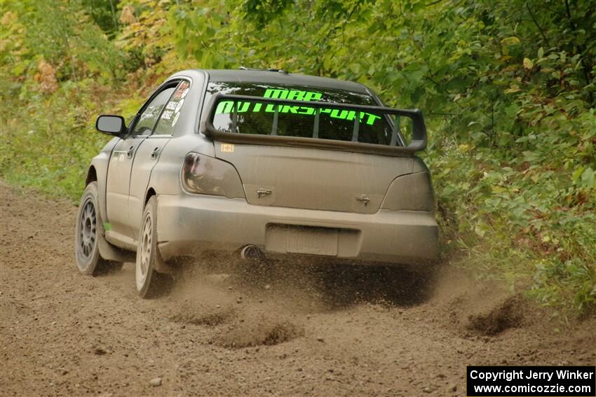 Mike Engle / Morgan Engle Subaru WRX STi on SS5, Steamboat II.