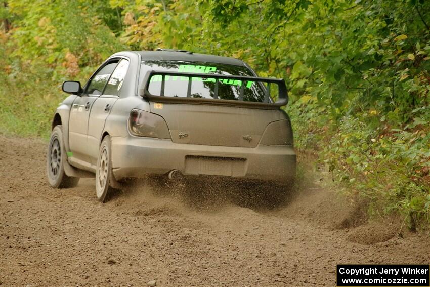 Mike Engle / Morgan Engle Subaru WRX STi on SS5, Steamboat II.