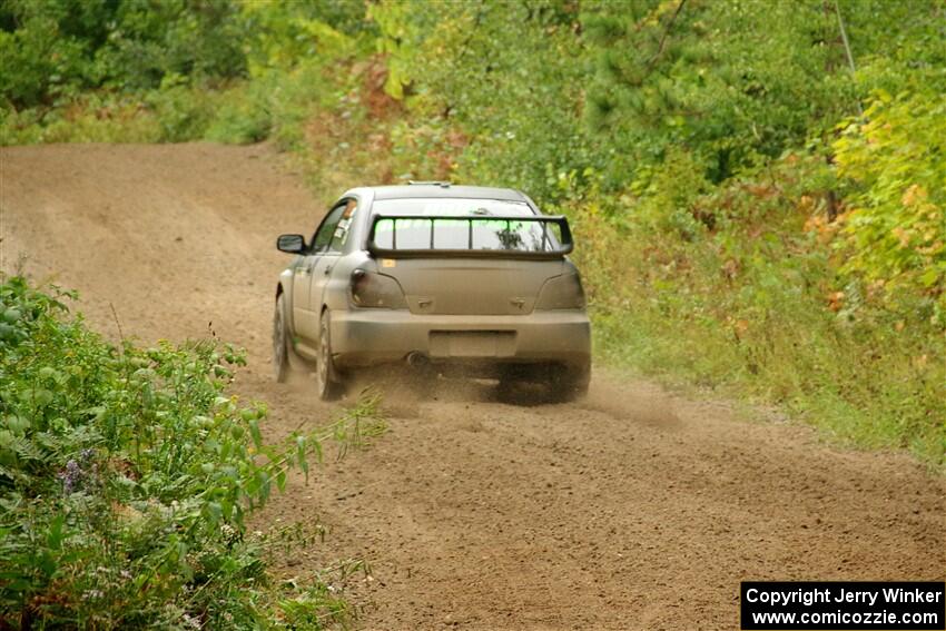 Mike Engle / Morgan Engle Subaru WRX STi on SS5, Steamboat II.