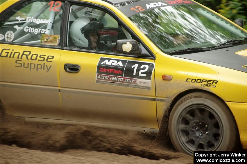 Steve Gingras / Katie Gingras Subaru Impreza on SS5, Steamboat II.