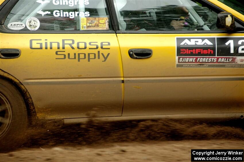 Steve Gingras / Katie Gingras Subaru Impreza on SS5, Steamboat II.