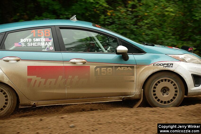 Spencer Sherman / Boyd Smith Ford Fiesta R2 on SS5, Steamboat II.