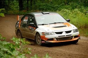 Kyle Tilley / Tim Whitteridge Mitsubishi Lancer Evo VIII on SS5, Steamboat II.