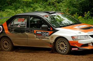 Kyle Tilley / Tim Whitteridge Mitsubishi Lancer Evo VIII on SS5, Steamboat II.