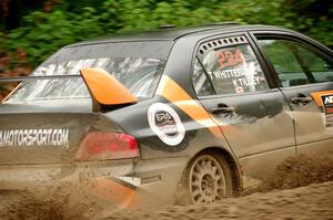 Kyle Tilley / Tim Whitteridge Mitsubishi Lancer Evo VIII on SS5, Steamboat II.