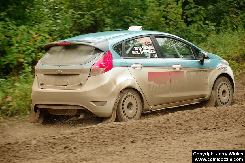 Spencer Sherman / Boyd Smith Ford Fiesta R2 on SS5, Steamboat II.