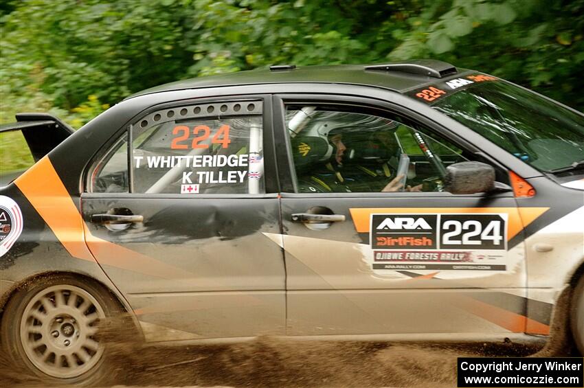 Kyle Tilley / Tim Whitteridge Mitsubishi Lancer Evo VIII on SS5, Steamboat II.