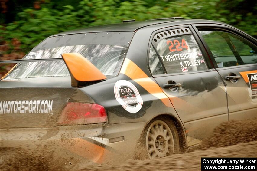 Kyle Tilley / Tim Whitteridge Mitsubishi Lancer Evo VIII on SS5, Steamboat II.