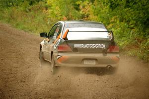 Kyle Tilley / Tim Whitteridge Mitsubishi Lancer Evo VIII on SS5, Steamboat II.