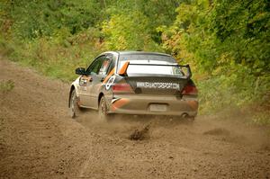 Kyle Tilley / Tim Whitteridge Mitsubishi Lancer Evo VIII on SS5, Steamboat II.