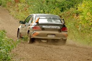 Kyle Tilley / Tim Whitteridge Mitsubishi Lancer Evo VIII on SS5, Steamboat II.