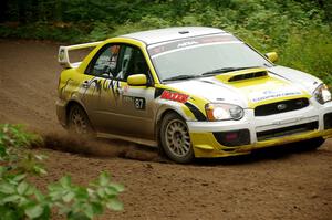 Mark Williams / Steve Harrell Subaru WRX STi on SS5, Steamboat II.