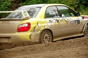 Mark Williams / Steve Harrell Subaru WRX STi on SS5, Steamboat II.