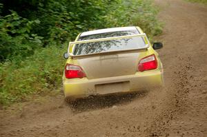 Mark Williams / Steve Harrell Subaru WRX STi on SS5, Steamboat II.