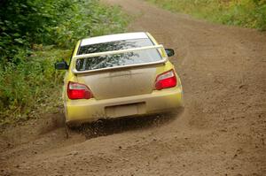 Mark Williams / Steve Harrell Subaru WRX STi on SS5, Steamboat II.