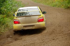 Mark Williams / Steve Harrell Subaru WRX STi on SS5, Steamboat II.