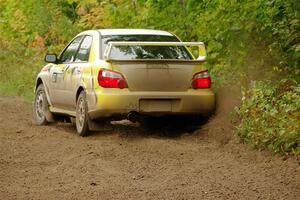 Mark Williams / Steve Harrell Subaru WRX STi on SS5, Steamboat II.