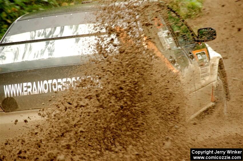 Kyle Tilley / Tim Whitteridge Mitsubishi Lancer Evo VIII on SS5, Steamboat II.