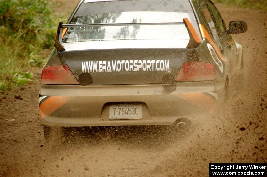 Kyle Tilley / Tim Whitteridge Mitsubishi Lancer Evo VIII on SS5, Steamboat II.